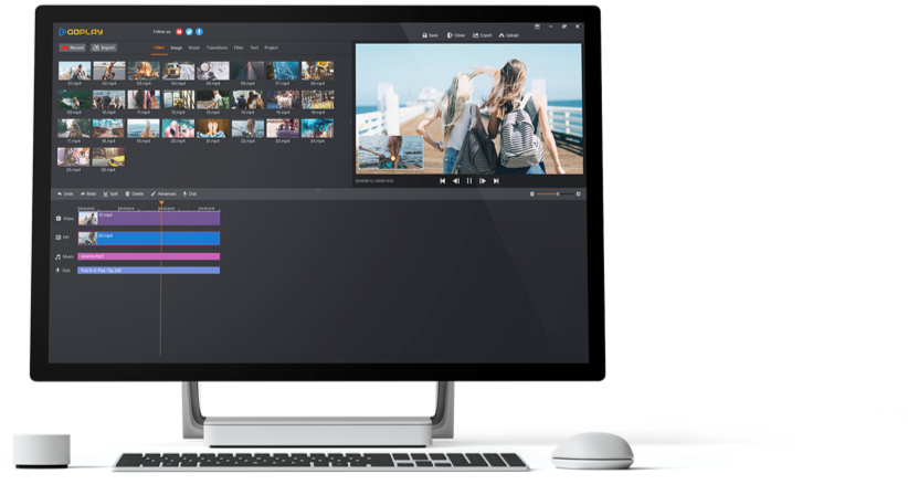 Windows 10 GoPlay Video Editor full