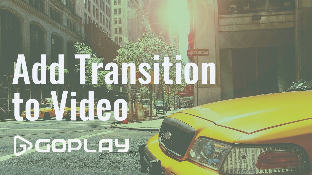 How to Add Transitions to Video