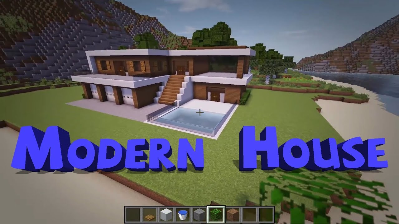 Minecraft Mansion Step By Step With Pictures Modern House